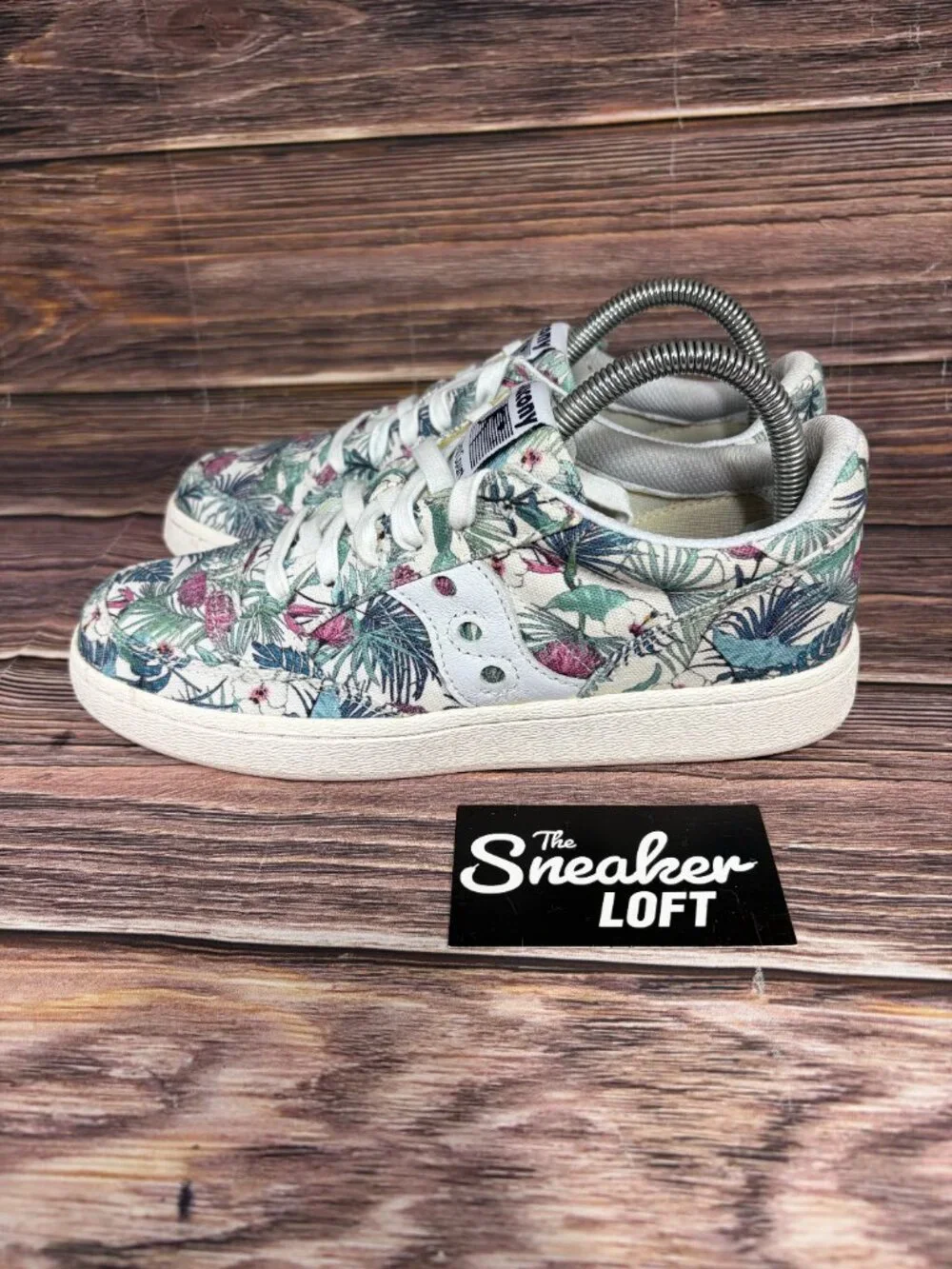 Saucony Jazz Court Floral Women's Lace Up Shoes Size 8‎